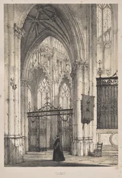 Architektur des Mittelalters: Kirche von St. Riquier, nahe Abbeville