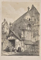 Architektur des Mittelalters: St. Etienne, Rouen