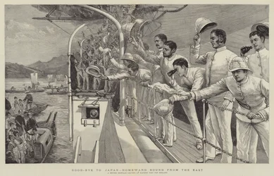 Abschied von Japan, Heimreise aus dem Osten