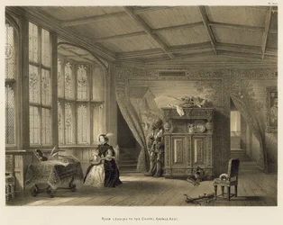 Zimmer, das zur Kapelle führt, Knowle, Kent