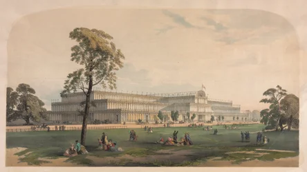 Der Kristallpalast, ca. 1850