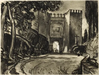 Ein Tor von Segovia
