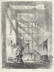 Die Kanone hereinbringen, 1916