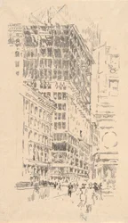 Das Gebäude errichten, Nr. 8 in der Iconophile Club Sammlung