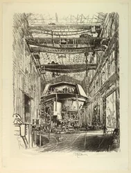 Bau des großen Turms