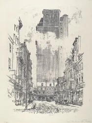 Sansom Street hinunter