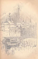 Abendstimmung, Pariser Ausstellung, 1901