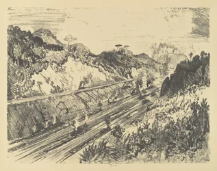 Blick auf den Kanal von Bas Obispo