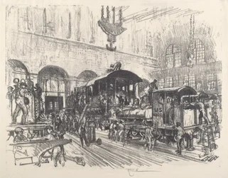 Herstellung von Kriegslokomotiven