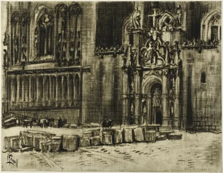 St. Juan de los Reyes, die Tür und die Ketten