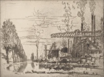 Der Brüsseler Kanal, Ein Moderner Hobbema