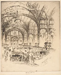 Die Halle des Eisens, Pennsylvania Station, New York