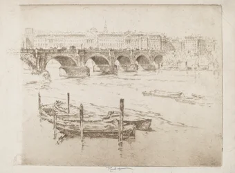 Waterloo Bridge und Somerset House