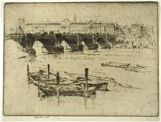 Waterloo Bridge und Somerset House