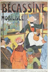 Die Abreise von Becassine, Titelbild von 