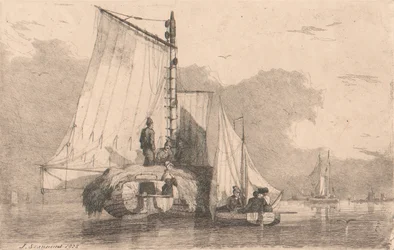 Boote bei Braydon, 1825