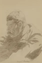 Ruhender Mann