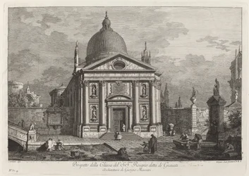 Ansicht der Kirche des Heiligen Rosenkranzes, genannt der Jesuiten