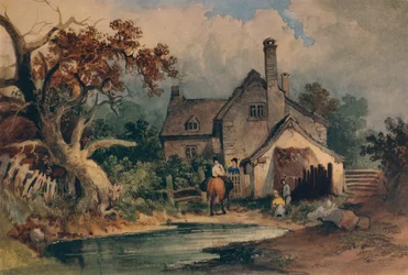Ein Cottage, um 1852