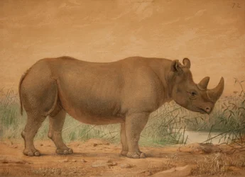 Afrikanisches Nashorn