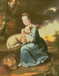 Miss Frances Warren, frühe 1760er