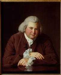 Porträt von Erasmus Darwin