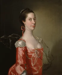 Porträt einer Dame, um 1760