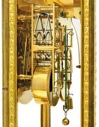 Louis XVI Monatsregulator für mittlere und Sonnenzeit mit Remontoire