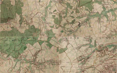 Karte von Hougaerde - Hoegaarden