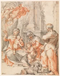 Ruhe auf der Flucht nach Ägypten