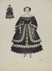 Puppe - Minerva Pratt, ca. 1937