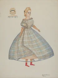 Puppe - Nellie Bates, ca. 1937