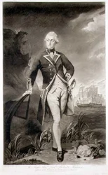 Porträt von Lord Robert Manners (1758-82) Kapitän der HMS 