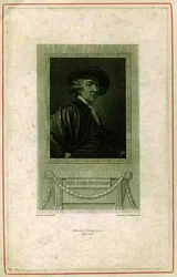 Porträt von Sir Joshua Reynolds, graviert von N. Schiavonetti, veröffentlicht 1810