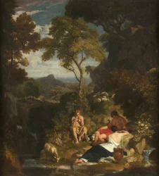 Arkadische Hirten, ca. 1824