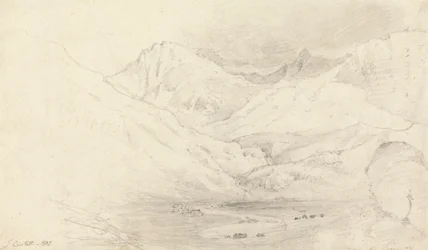 Das Tal von Nant Ffrancon, Caernarvonshire