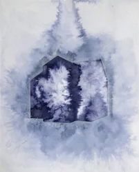 Träumendes Blaues Haus