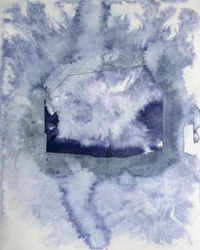 Träumendes Blaues Haus
