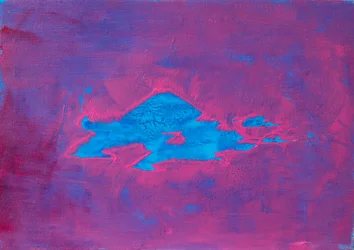 Lebendige abstrakte Landschaft