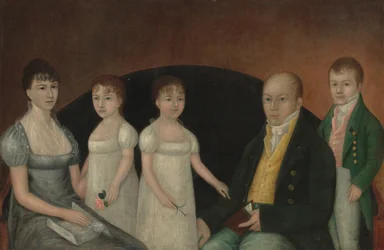 Familiengruppe, ca. 1800