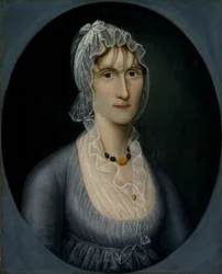 Porträt von Frau Barbara Baker Murphy (Ehefrau eines Kapitäns)