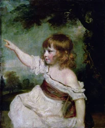 Porträt von Francis George Hare, ältester Sohn von Francis Hare Naylor (1753-1815) 1788-9
