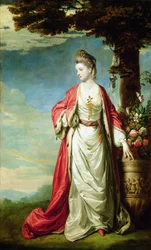 Porträt von Mrs. Trecothick im türkischen Kleid