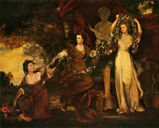Die drei Grazien, 1773, um 1912