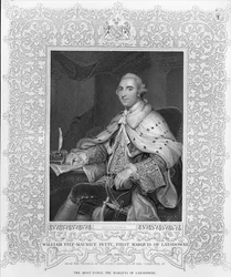 William Fitz-Maurice Petty, Erster Marquis von Lansdowne, graviert von H. Robinson