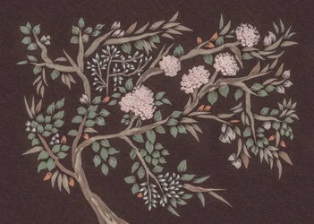 Rosa Blühender Baum