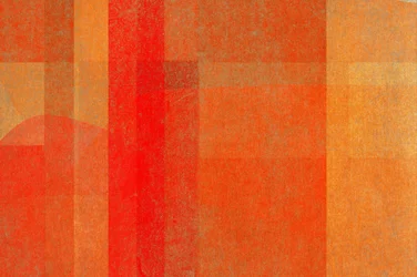 Leuchtende orange-rote Schichten