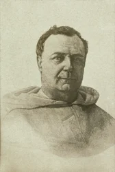 Porträt von Pater Ollivier, Prediger des Ordens der Dominikaner (Illustration)