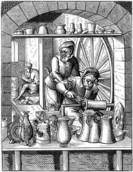 Blechschmied, 16. Jahrhundert, 1849