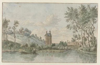 Landschaft mit Huis Kluys, nahe Brüssel